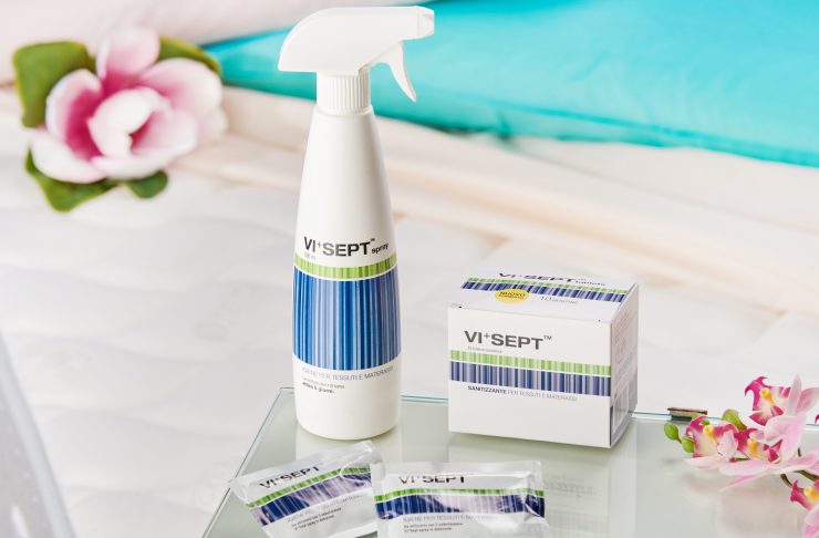Spray contro le allergie su letto