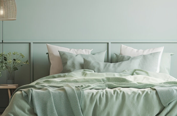 Pareti della camera da letto particolari